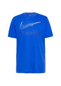 Nike Funktionsshirt Herren blau Größe L Logoprint