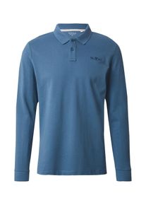 Tom Tailor Poloshirt Herren blau Größe S Unifarben