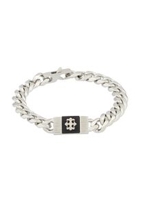 Guess Armband 'Rebel' Herren silber Größe S