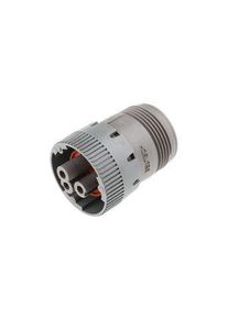 DEUTSCH - TE Connectivity Geh&auml;use f&uuml;r Rundsteckverbinder, Stecker, Anzahl Kontakte - 3, 13A, Gerade - HD16-3-96S