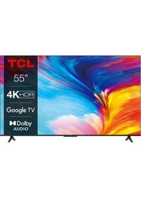 TCL 55P635 (55", P635, LED, 4K, 2022), TV, Schwarz