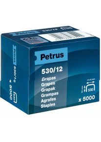 Petrûs Petrus, Nagelstyling + Kunstnägel, 77510 Verkupferte Heftklammern 530/12-5000-77510 (Kunstnägel)