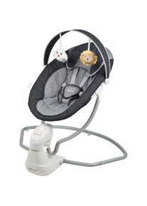 BABYGO, Babywippe &raquo;Cuddly, anthracite&laquo; bis 9 kg elektrisch, mit Sound, anthrazit, Babywippe