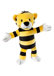 Heunec , Handpuppe »JANOSCH, Kleiner Tiger, 22 cm«, enthält recyceltes Material , gelb
