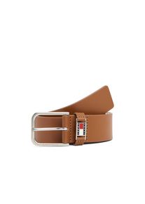 Tommy Jeans, Herren, Lederg&uuml;rtel &raquo;TJM SCANTON&laquo; quadratische Schnalle, Breite 4cm, Cognac, Cognac, G&uuml;rtel von Tommy Jeans