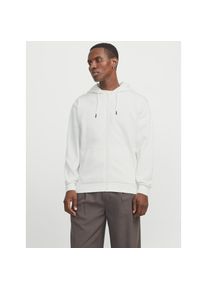 Jack & Jones Jack & Jones, Herren, Kapuzensweatjacke &raquo;JJEBRADLEY mit Kapuze, ideal f&uuml;r kalte Jahreszeit&laquo; mit Kapuze, Cloud Dancer, XL, Cloud Dancer, Herren-
