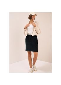 Cecil, Damen, Cordrock in Kniel&auml;nge, ink green, 32, ink green, Rock von Cecil