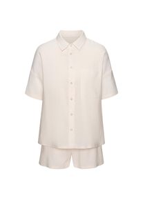 Lascana , Shorty, (2 tlg.), Schöne Webqualität , beige , 32 , 32 , Klassisch geschnittener Shorty