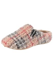 VERBENAS , Pantoffel »York Gales« in karierter Optik , beige-kariert , 38 , 38 , Hausschuh zum reinschlupfen und wohlfühlen