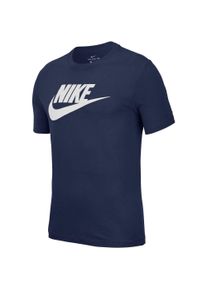Nike, Herren, Sportshirt, Icon Futura T-Shirt (XL), Blau, XL
