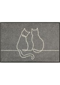 Wash + Dry, Fussmatte, Fussmatte "Lovetails (50 x 75 cm)