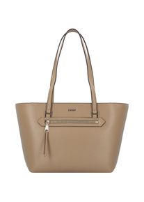 DKNY, Tasche, Bryant Shopper Tasche Leder 31 cm, Braun, (7 l)
