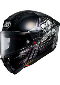 Shoei X-SPR Pro Crosslogo, full face helmet , color: Black/White/Grey , size: L
