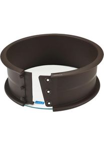 Lurch Flexiform Springform Silikon braun mit Glasboden 20 cm, Backform