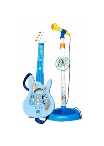 Bluey Kindergitarre Einstellbar Mikrofon 60 x 30 x 17 mm (Englisch)