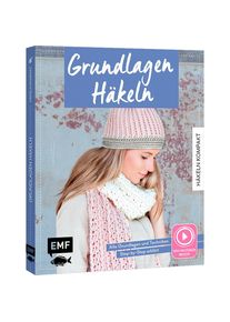 Edition Fischer H&auml;keln kompakt - Grundlagen H&auml;keln. Mit Video-Anleitungen zu allen Techniken, Handarbeitsset, Mehrfarbig