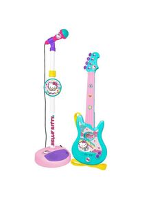 Reig Kindergitarre Hello Kitty Mikrofon (Spanisch)