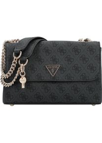 Guess, Handtasche, Eco Schultertasche 24 cm, Grau