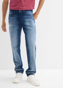 Jeans elasticizzati regular fit straight, Blu, Taglia 42, bonprix