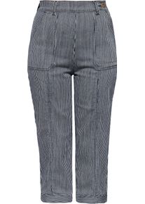 Queen Kerosin Vintage, capri-broek vrouwen , kleur: Zwart/Wit , maat: 27