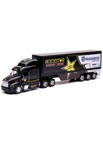 Newray Team Husqvarna Rockstar, scale model truck , color: Black/White/Yellow , size: 1:32