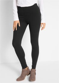 Legging en coton extensible - noir - taille 54/56 (XXL) avec coton - bonprix