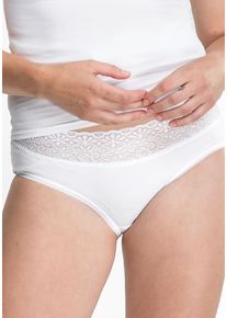 Speidel Hüftslip »Natalie«, (Packung, 3er Pack), bequem, dekorativ, weich, elastisch, mit Spitze, Baumwolle