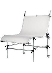 Manfrotto 220PSL StilLife Table, Hintergrundsystem, Silber