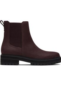 Toms, Damen, Boots + Stiefel, W's Bennet Nubuck Leather, Rot, (40)