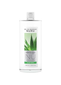 Mixgliss, Massageöl, NU Aloe Vera (1000 ml.) (1000 ml)