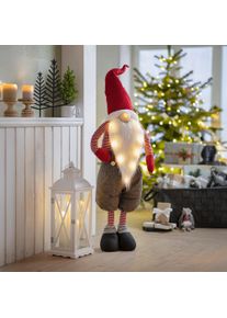Großer LED-Wichtel "Zipfelmütze"