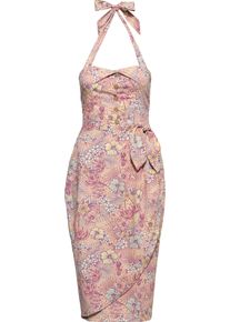 Queen Kerosin Hawaii, dress , color: Orange/Turquoise , size: XXL
