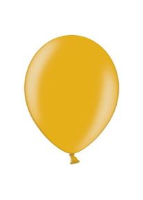 partydeco 100 balloons metallic gold 12cm