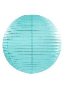 partydeco Lanterne Lilly turquoise 25cm