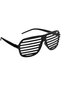 Amscan Party glasses black with slits