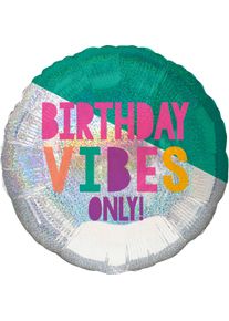 Amscan Ballon aluminium Birthday Vibes 71cm