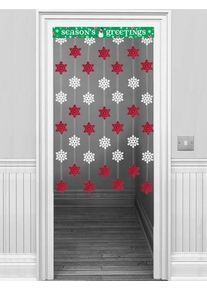 Amscan Rideau de porte Seasons Greetings 1.2m