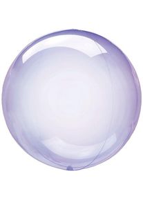 Amscan Clearz Petite ballon en aluminium violet 30cm