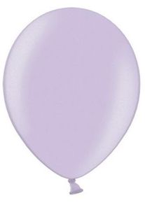 partydeco 100 ballons métalliques Celebration lavande 25cm