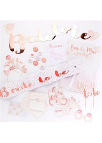 Bride to be JGA party set 37 pièces