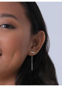 bonprix Női Elli fülbevaló 925-ös sterling ezüstből, ezüstszín, 0