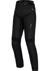 iXS Tromsö-ST 2.0, textile pants waterproof women , color: Black , size: Short M