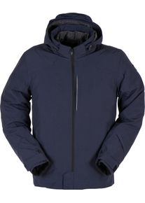 Furygan London Evo 2, giacca tessile impermeabile , colore: Blu Scuro , dimensione: L