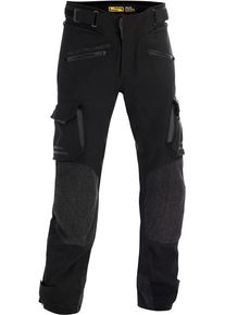 Lindstrands Storbo, pantalon textile imperm&eacute;able pour femmes , couleur: Noir , taille: 38