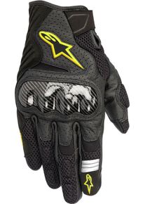 Alpinestars SMX-1 Air V2, Rękawice , kolor: czarny/neonowy żółty , rozmiar: M