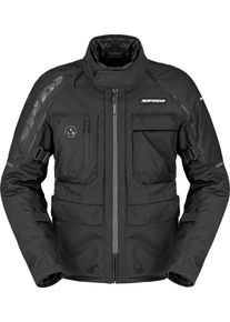 Spidi Crossmaster 2, textile jacket H2Out , color: Black , size: XXL