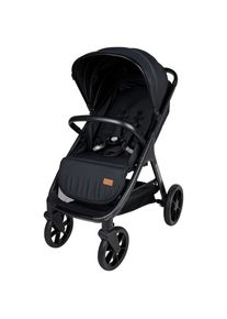 Jimmylee Buggy , Schwarz , Textil , 58.5x106x94 cm , EN 1888 , Fußstütze abklappbar, kugelgelagerte Räder, 5-Punkte-Gurt, Doppelbremse, Griff in