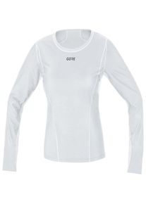 Gore Damen Windstopper® Baselayer Thermo Long Sleeve Shirt weiß