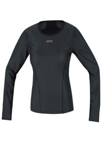 Gore Damen Windstopper® Baselayer Thermo Long Sleeve Shirt schwarz
