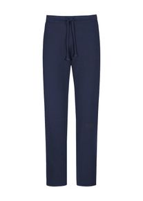 Mey Pyjamahose Herren blau Größe L Unifarben